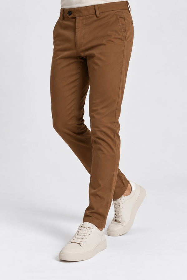 Calças Chino Gianni Lupo Camel