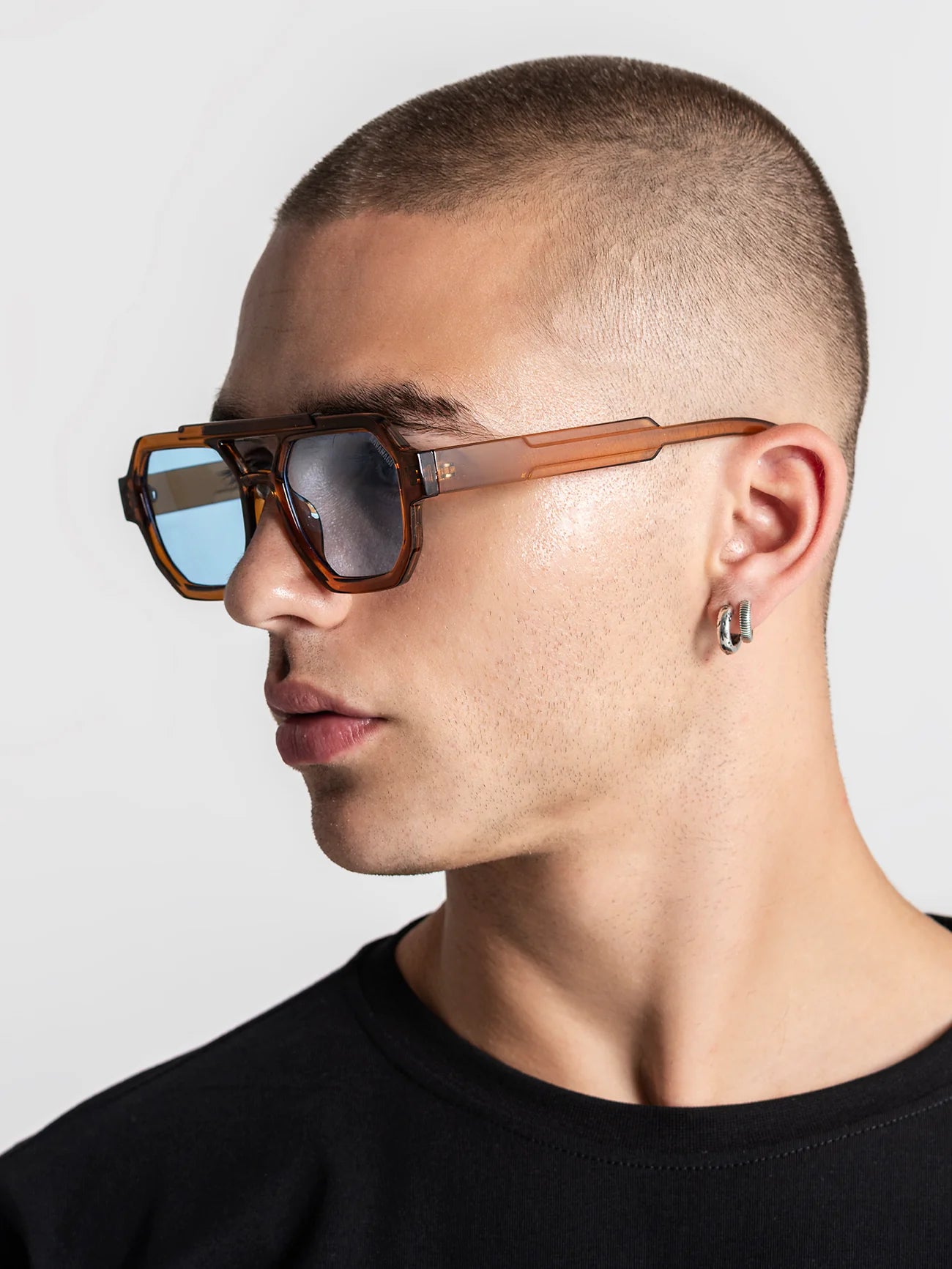 Óculos de Sol Castanhos Gianni Kavanagh SS26