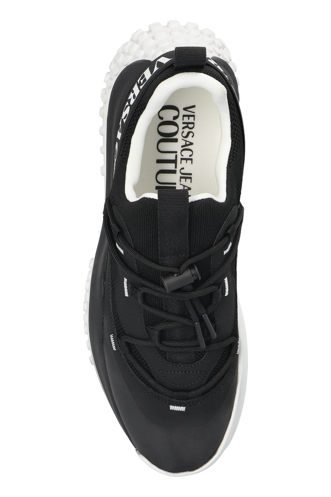 Sapatilhas Pretas Versace Jeans Couture SS26