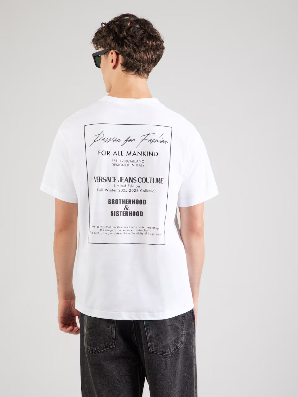T-shirt Branca Versace Jeans Couture FW-25