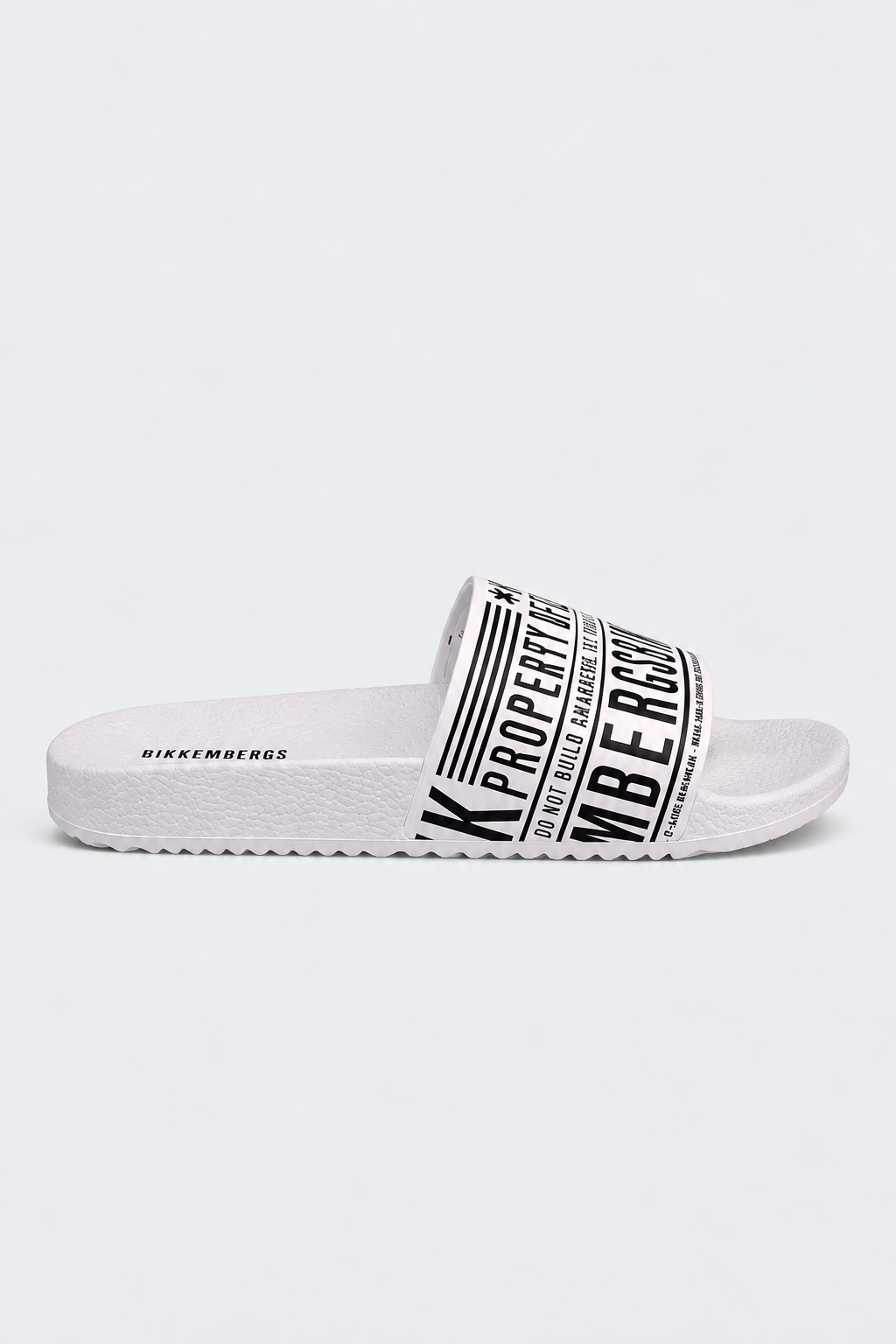 Chinelos Bikkembergs Brancos e Pretos Bikkembergs