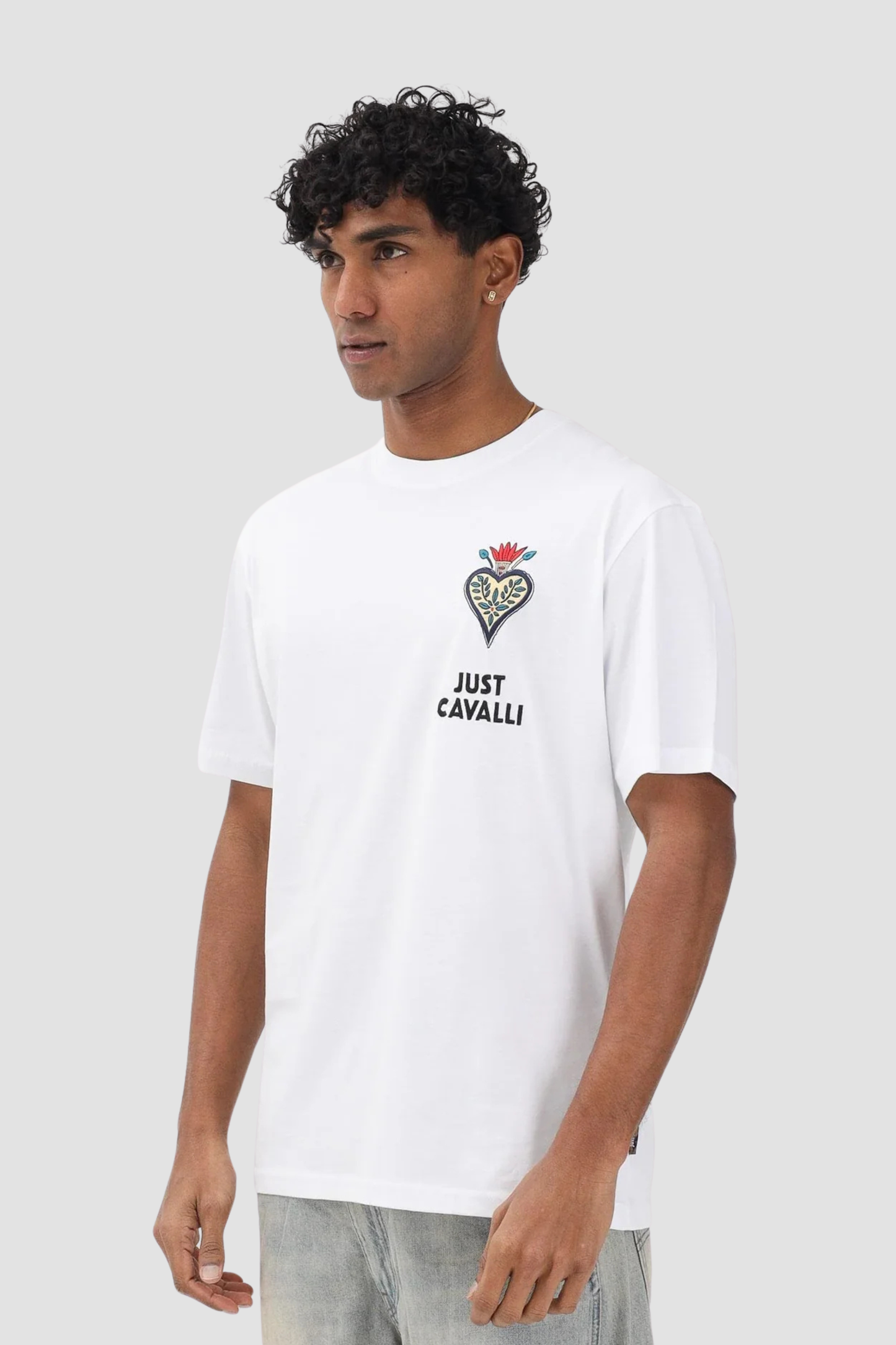 T-shirt Branca Just Cavalli SS26