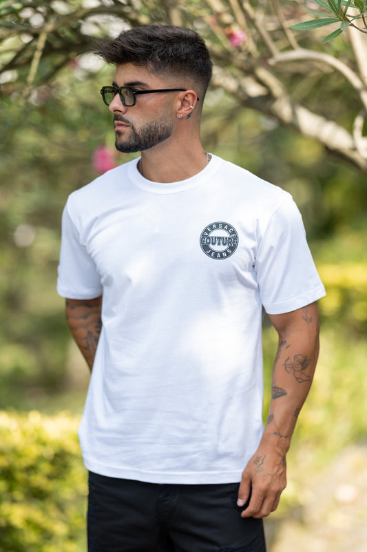 T-shirt Branca Versace Jeans Couture  FW25