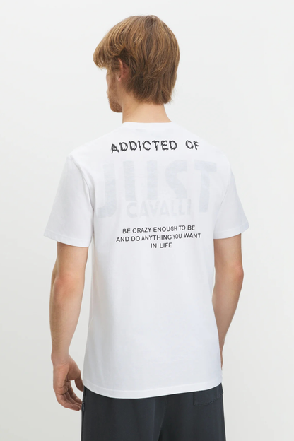 T-shirt Just Cavalli Branca Just Cavalli