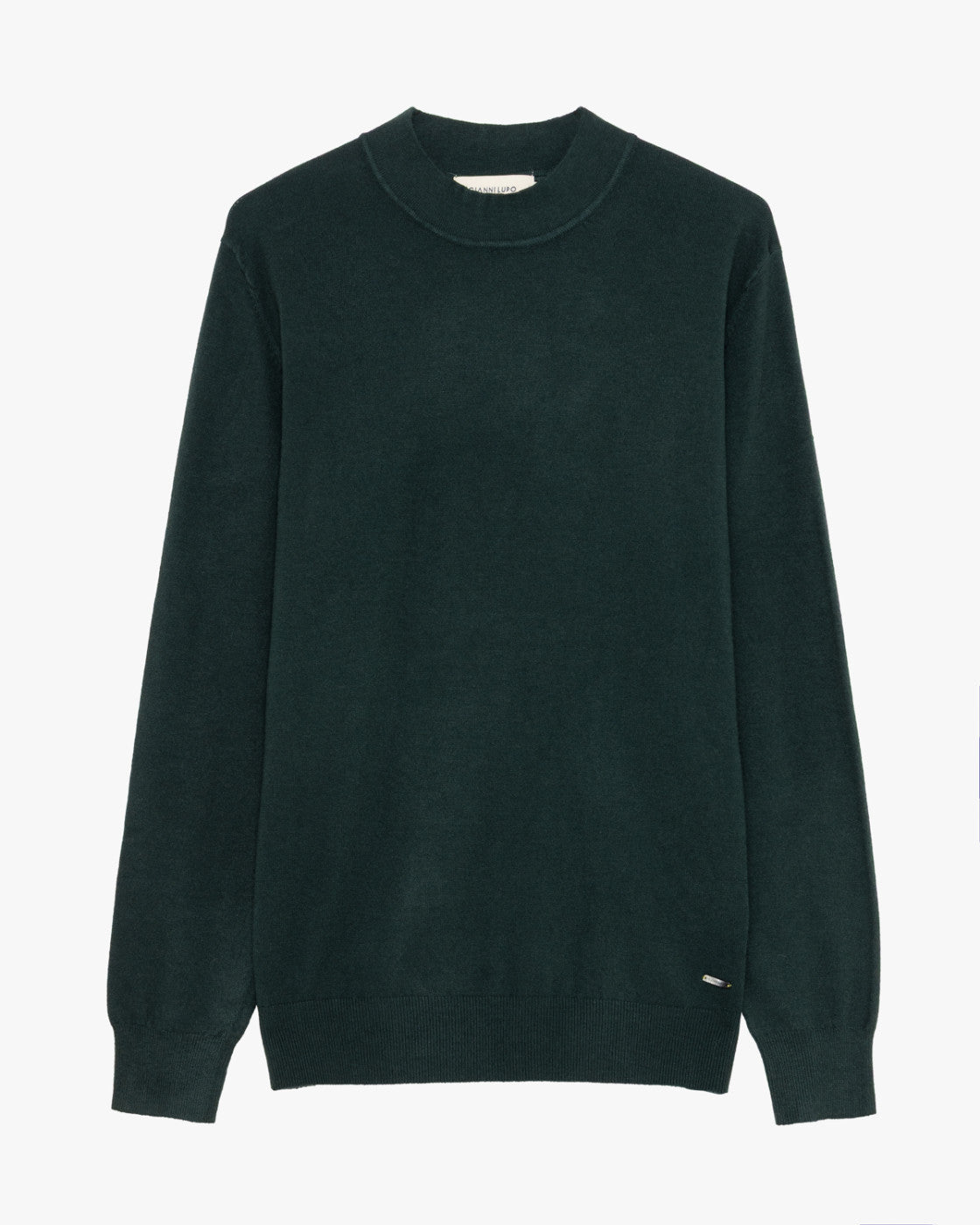 Camisola de Meia Gola Gianni Lupo de Malha Verde Gianni Lupo