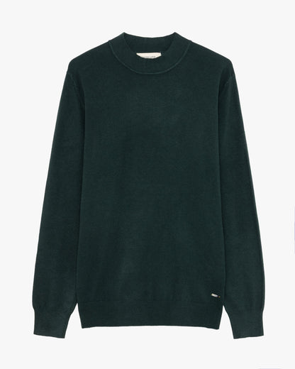 Camisola de Meia Gola Gianni Lupo de Malha Verde Gianni Lupo