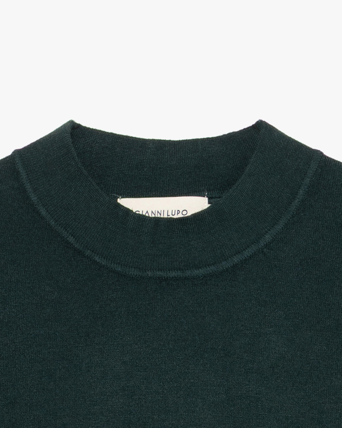 Camisola de Meia Gola Gianni Lupo de Malha Verde Gianni Lupo