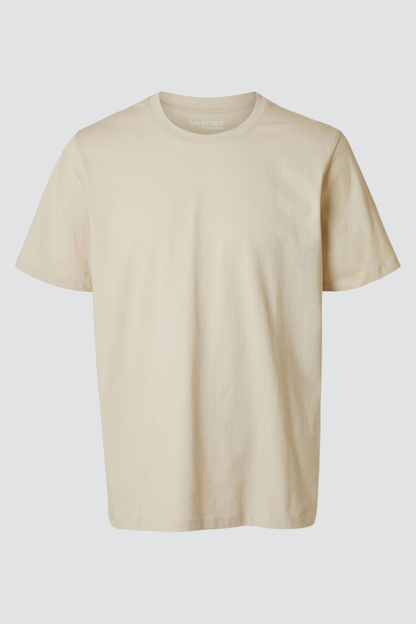 T-shirt Bege Selected Selected