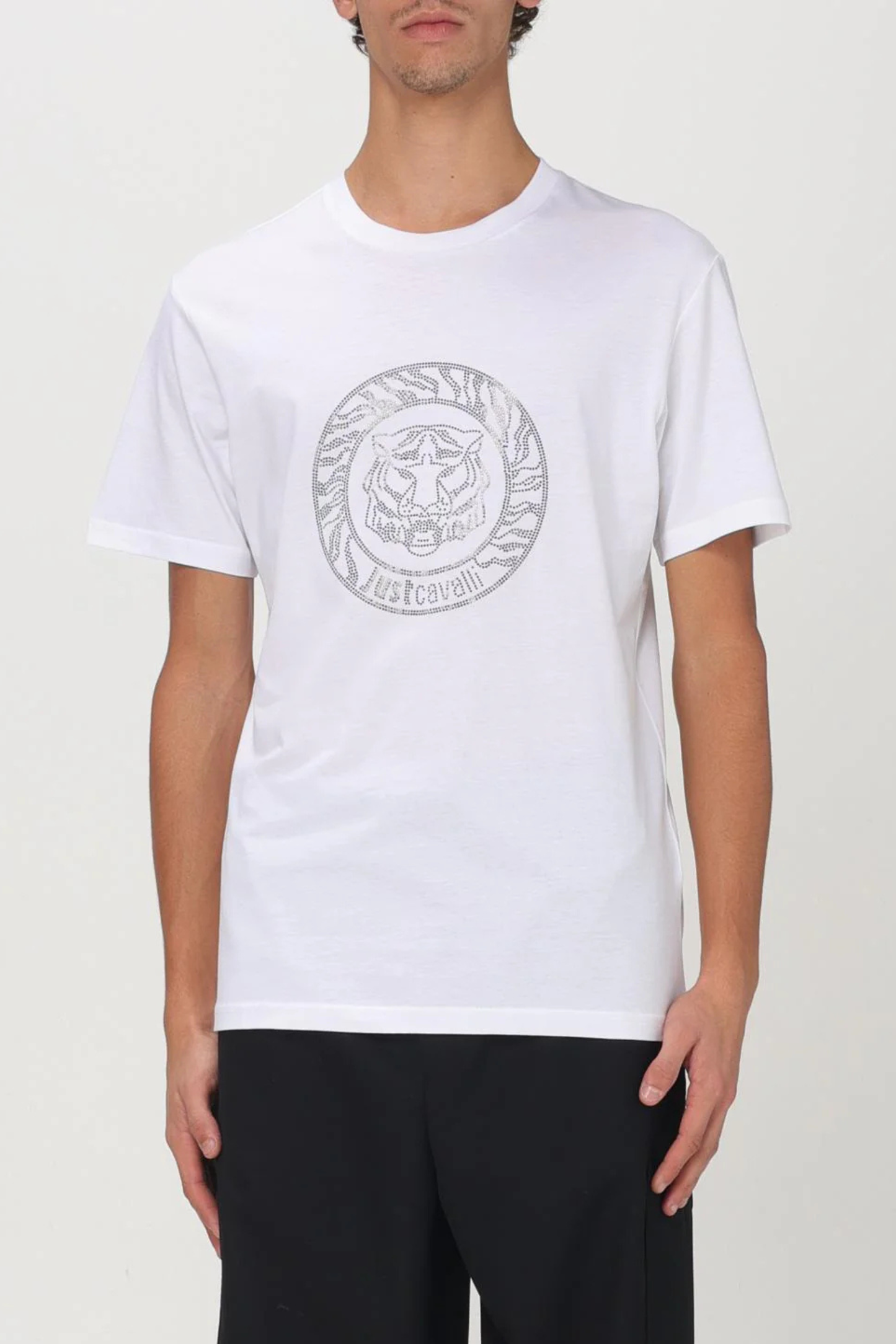 T-shirt Just Cavalli Branca FW24