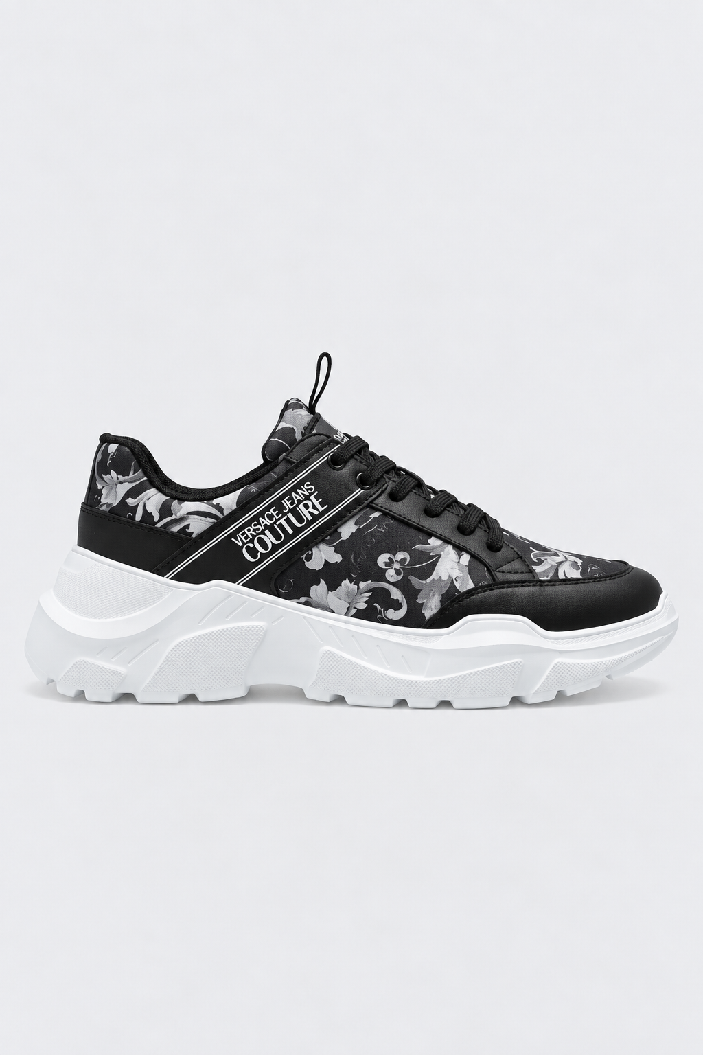 Sapatilhas Versace Jeans Couture Pretas - Speedtrack Versace Jeans Couture