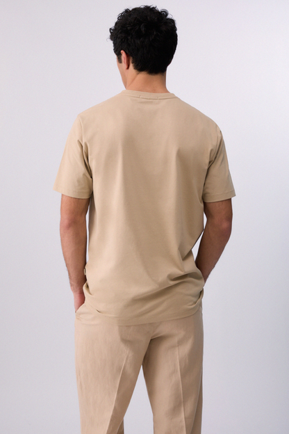 T-shirt Básica Bege LIU JO
