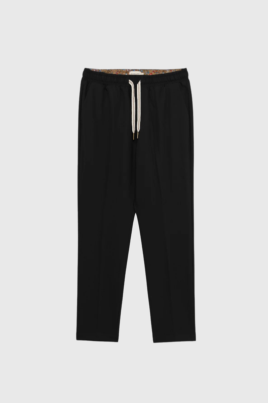 Calça Tecido Preta Gianni Lupo SS26