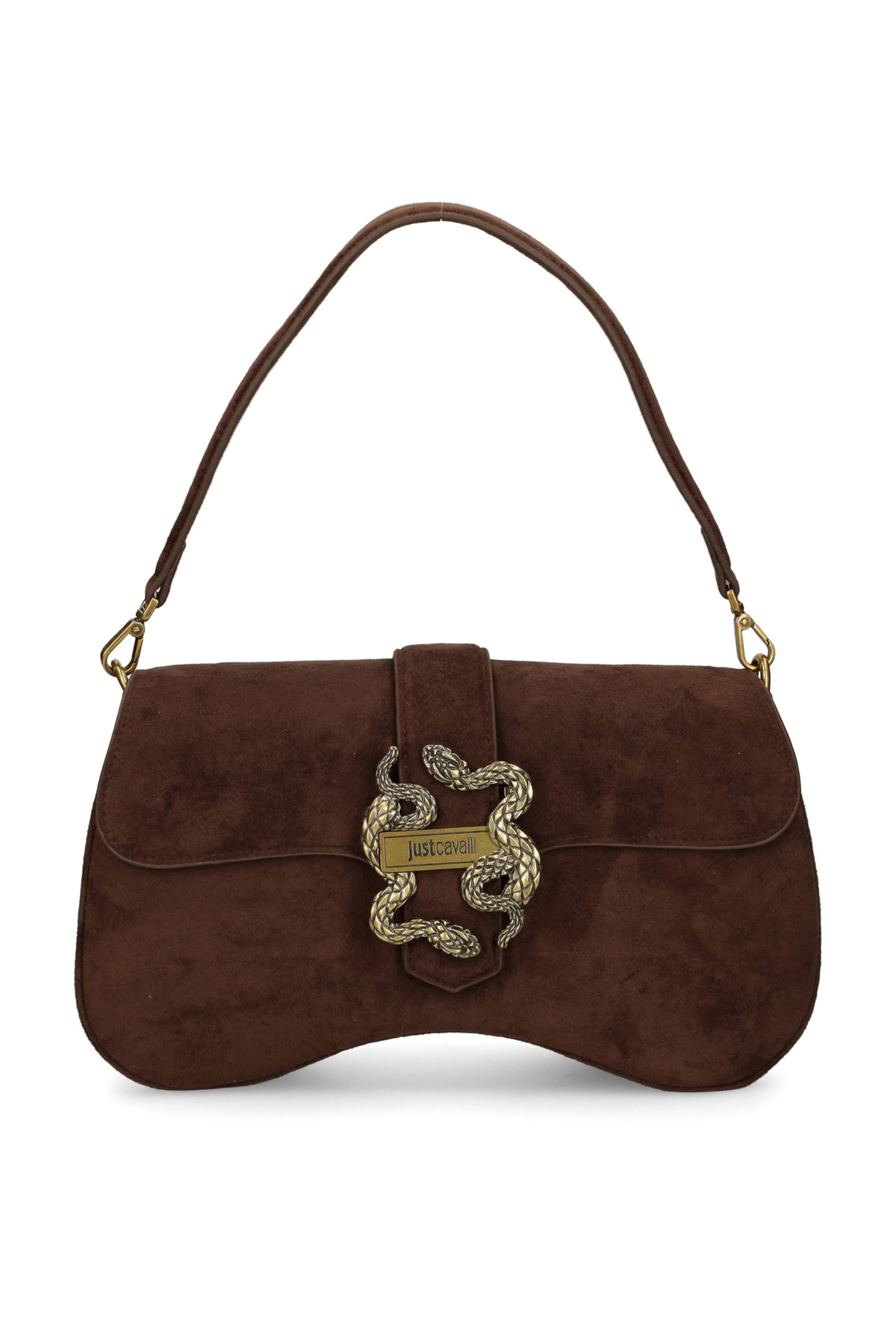Mala de Ombro Just Cavalli Castanha Just Cavalli W