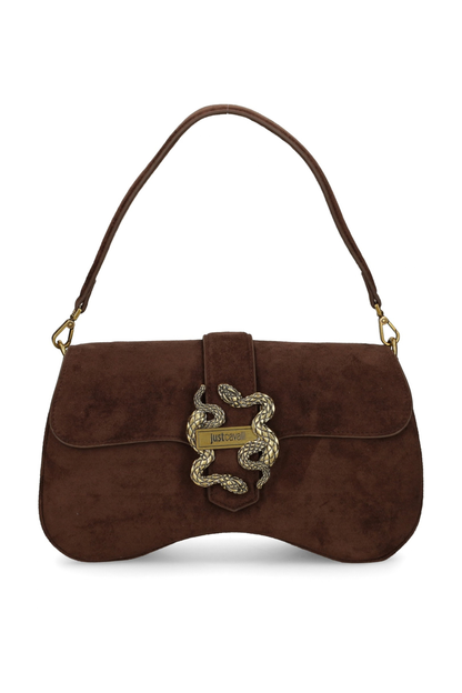 Mala de Ombro Just Cavalli Castanha Just Cavalli W