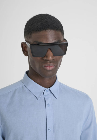 Camisa Linho Azul Claro Antony Morato