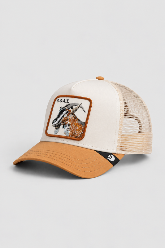Chapéu Goat Bege e Laranja GoorinBros