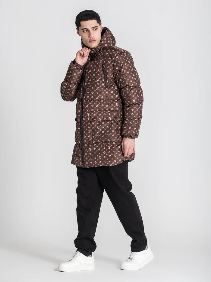 Casaco Castanho Comprido Gianni Kavanagh FW25