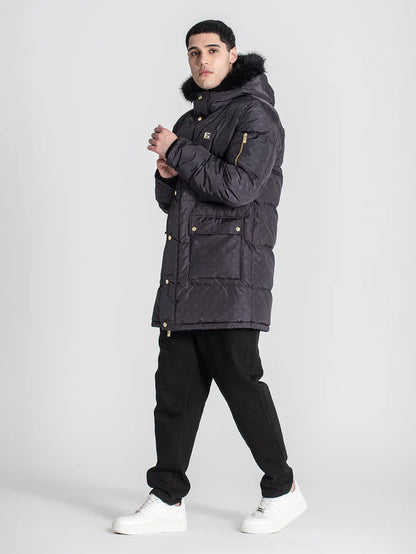 Casaco Preto Comprido Gianni Kavanagh FW25 Gianni Kavanagh