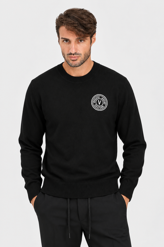 Camisola de Malha Versace Jeans Couture Preta Versace Jeans Couture