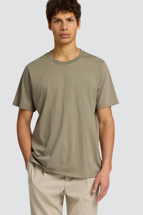 T-shirt Verde Selected SS25