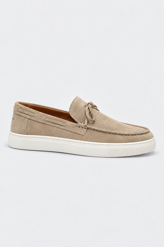 Loafers com Cordão Beges Ovelha Negra Premium