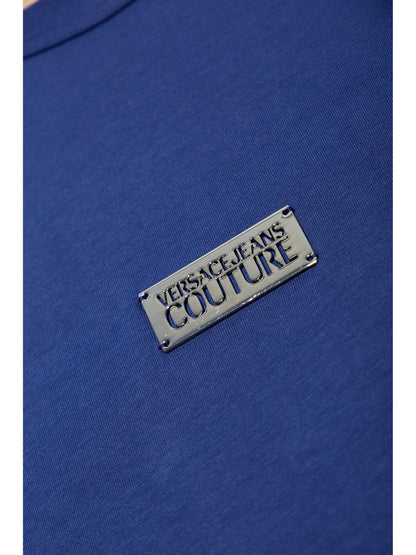 T-shirt Azul Versace Jeans Couture SS25 Versace Jeans Couture