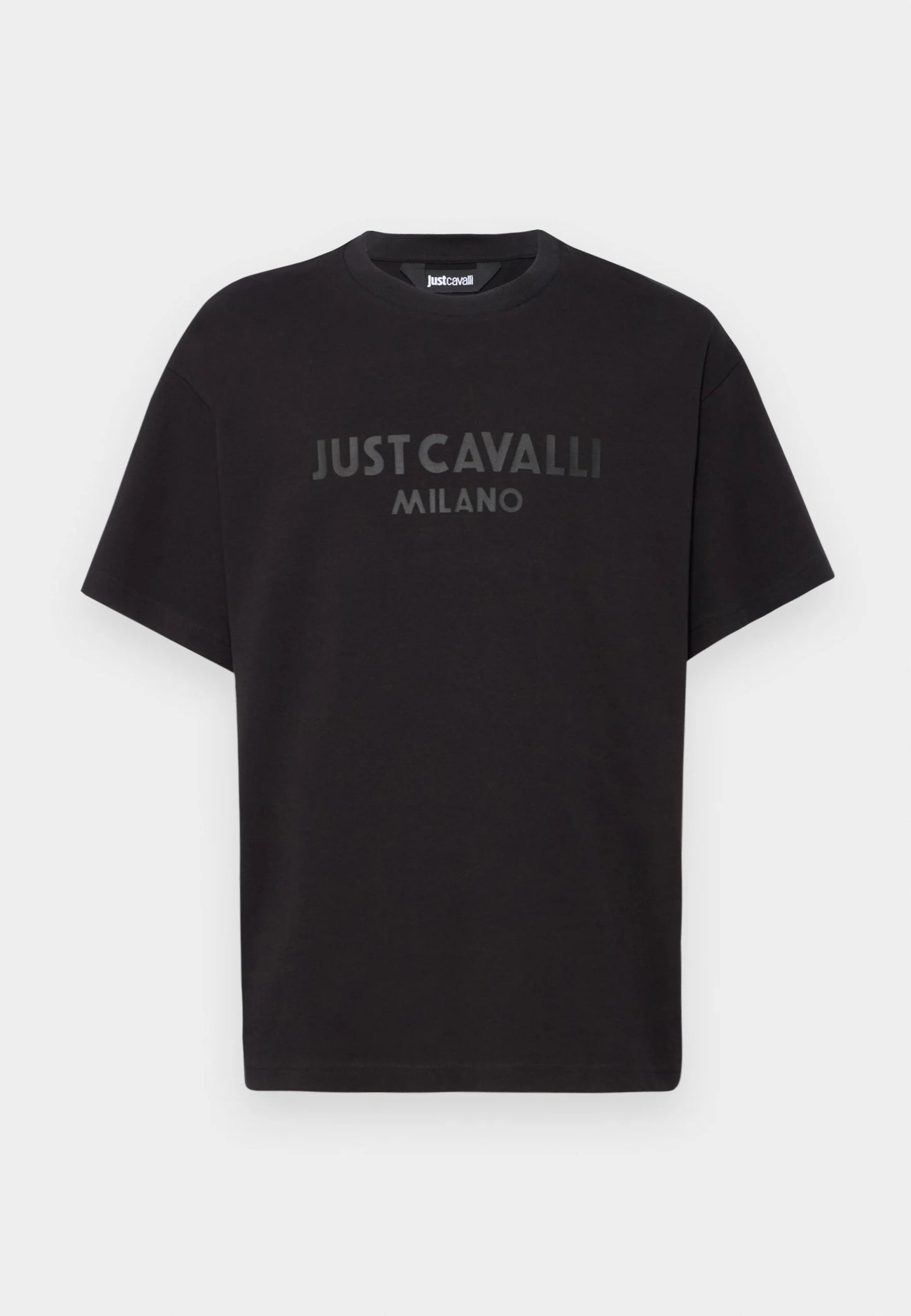 T-shirt Just Cavalli Preta 77OAHG01 FW24