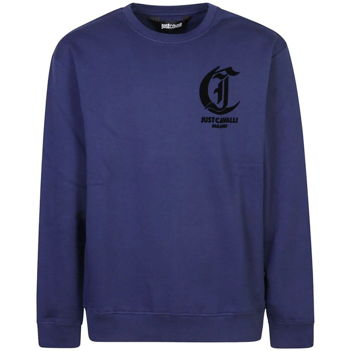 Sweatshirt Just Cavalli Azul Marinho 77OAIT06 FW24