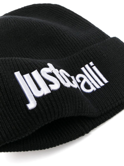 Gorro Just Cavalli Preto 77RAZK01 FW24 Just Cavalli