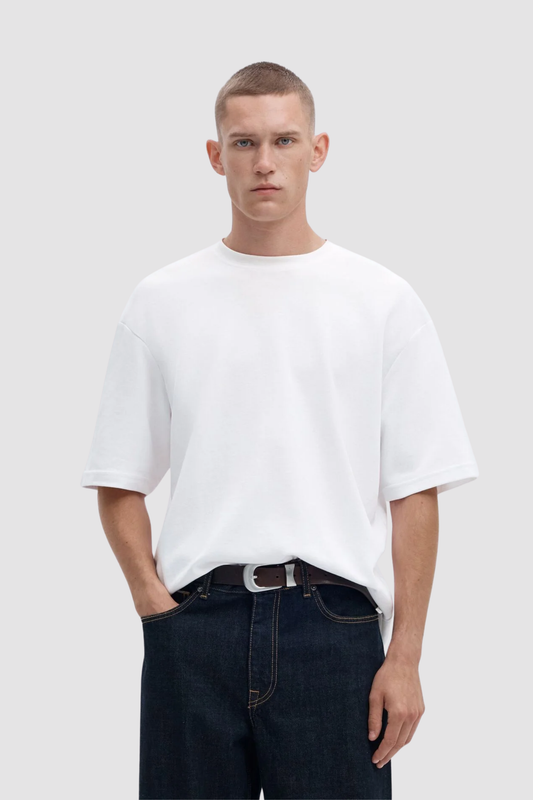 T-shirt Básica Selected Branca Selected