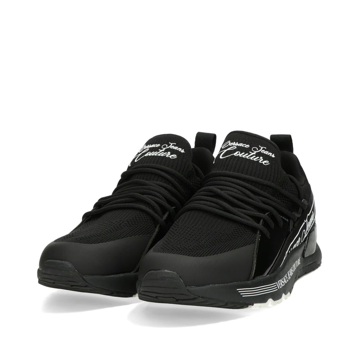 Sapatilhas Pretas Versace Jeans Couture FW25