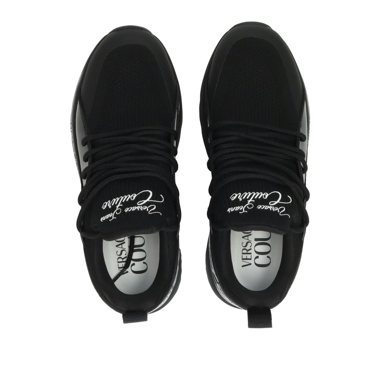 Sapatilhas Pretas Versace Jeans Couture FW25