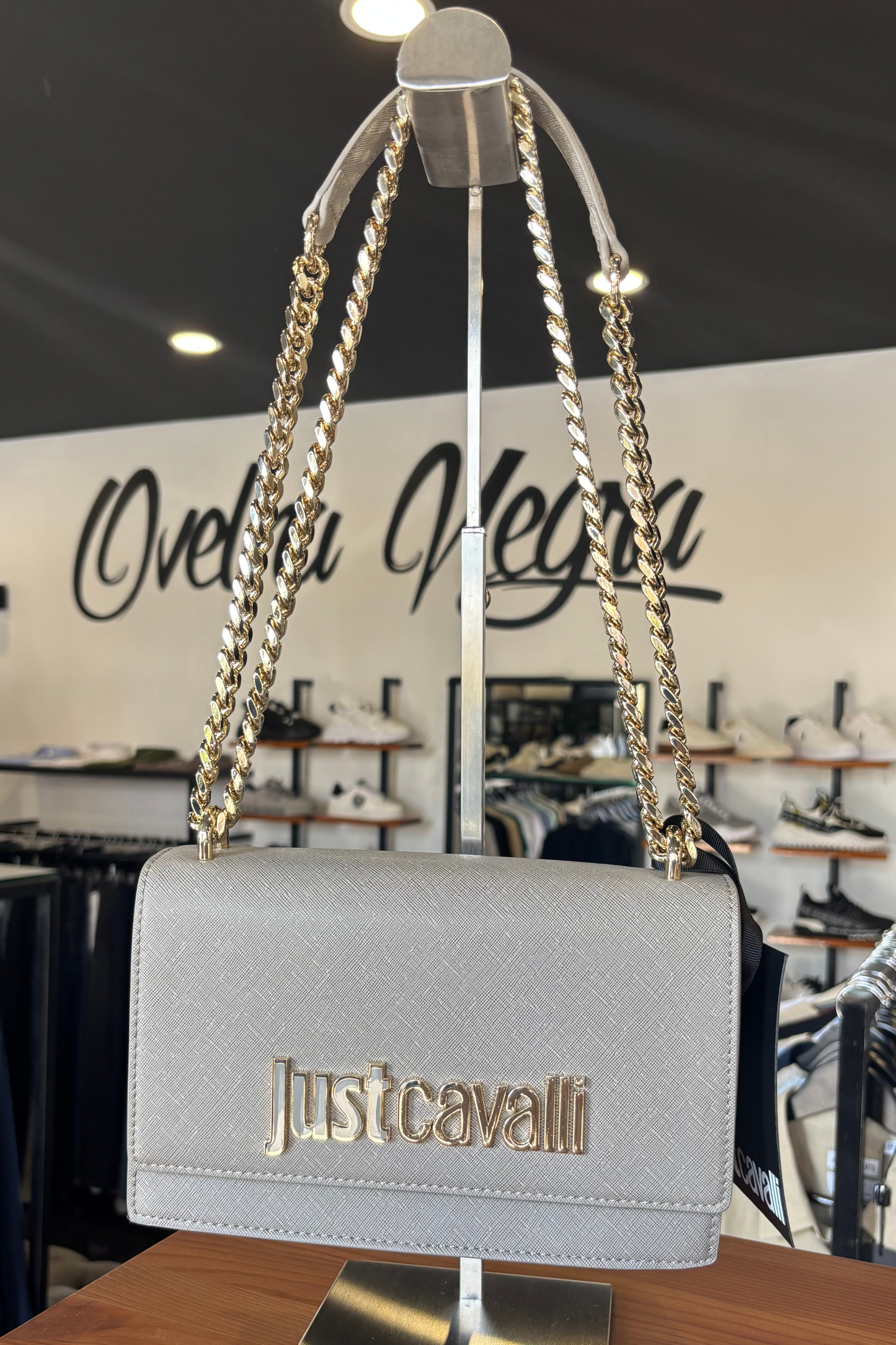 Mala Cinza Just Cavalli FW25