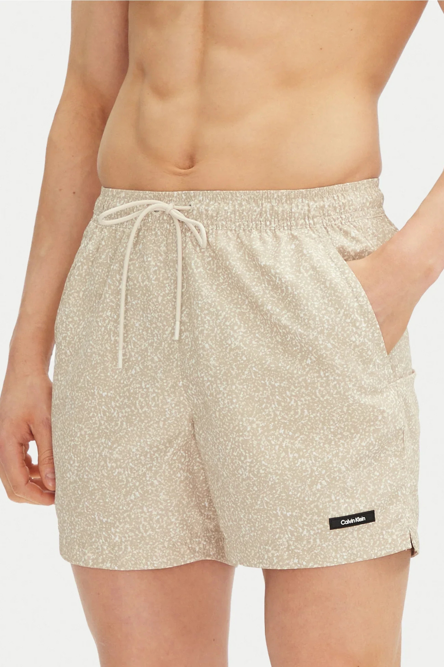 Calções de Banho Bege Calvin Klein SS25
