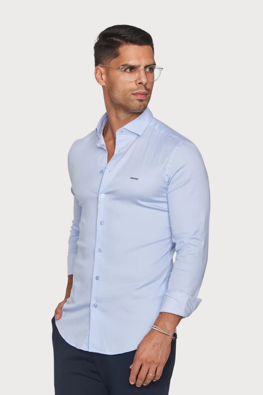 Camisa Zolf Azul Bebé FW25