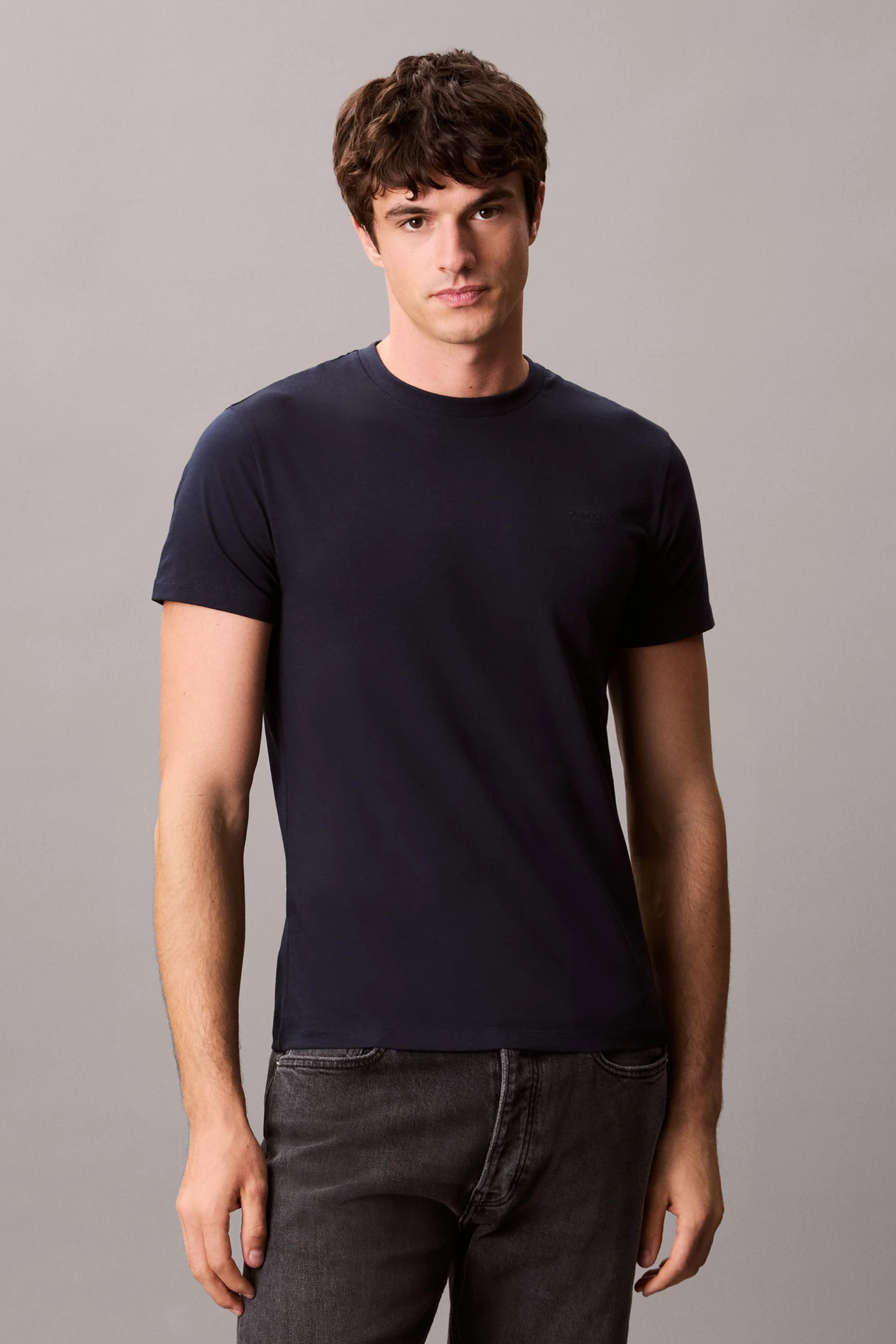 T-shirt Calvin Klein Azul Marinho FW25