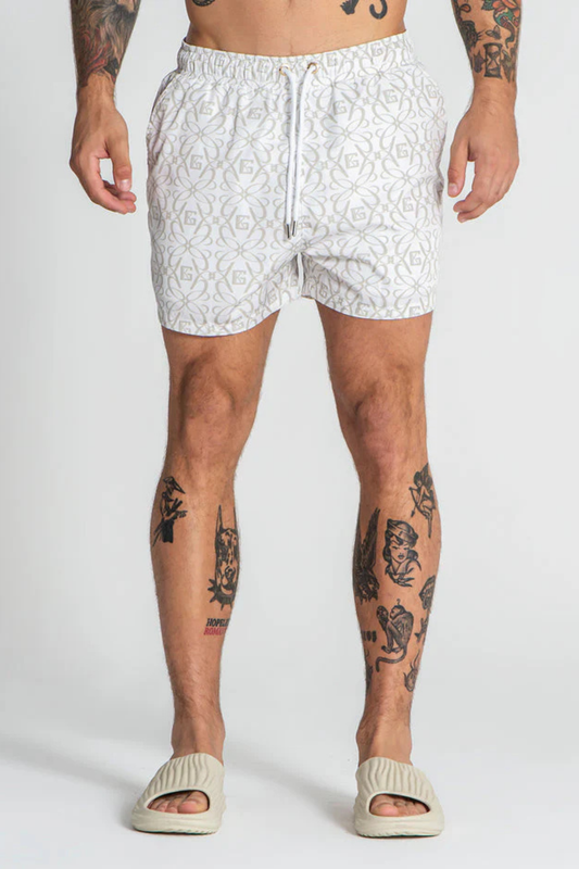 Calções de Banho Brancos Gianni Kavanagh SS25