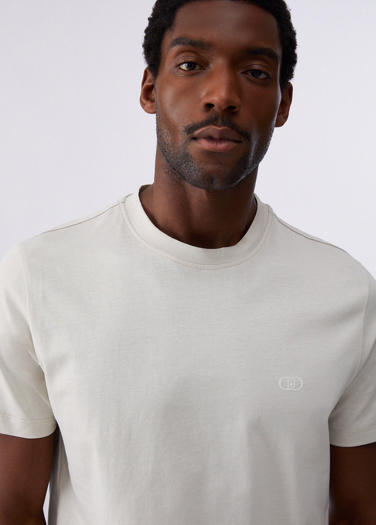 T-Shirt Cinza Claro Liu Jo SS26