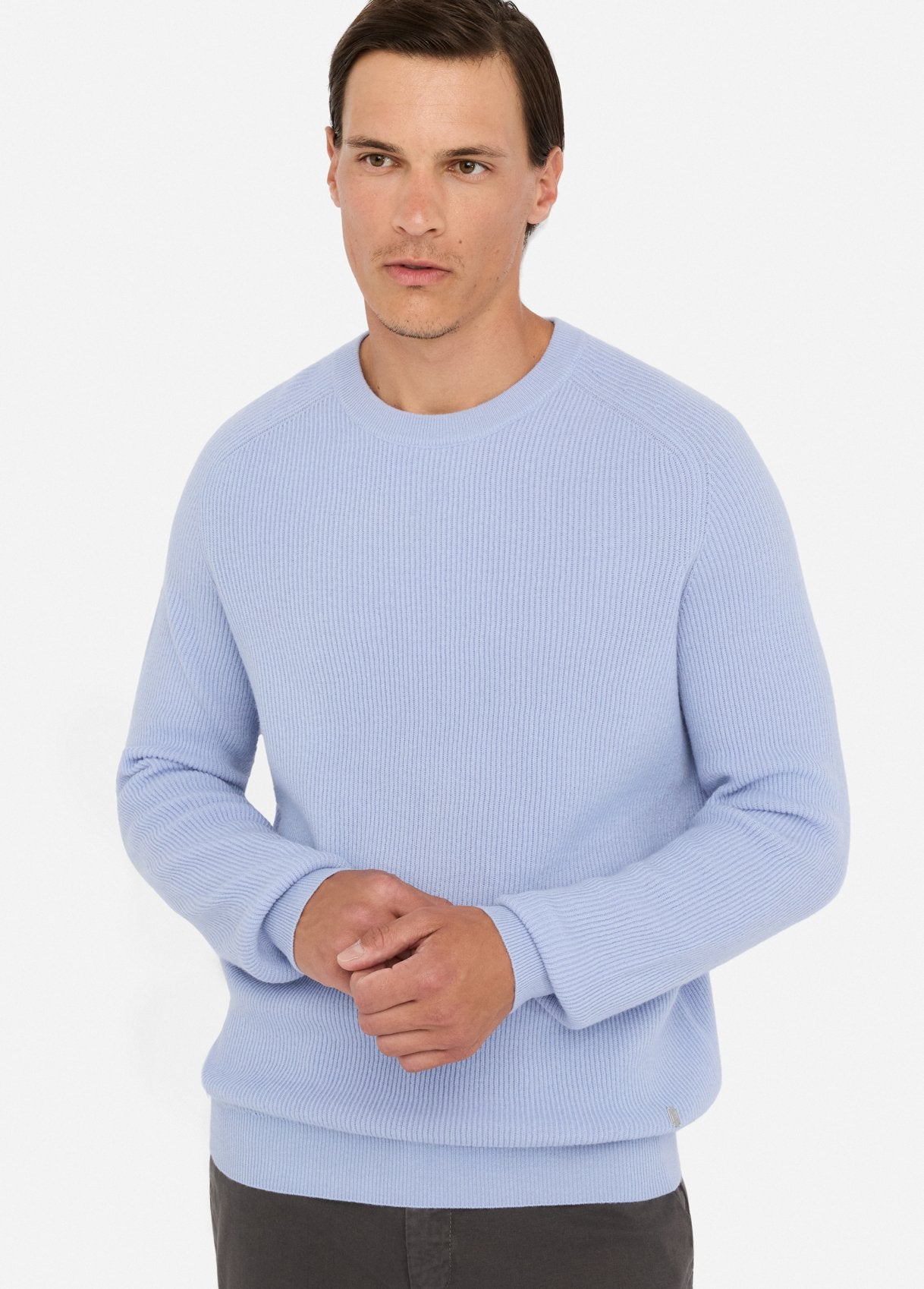 Camisola Malha Caxemira Azul Liu Jo FW25