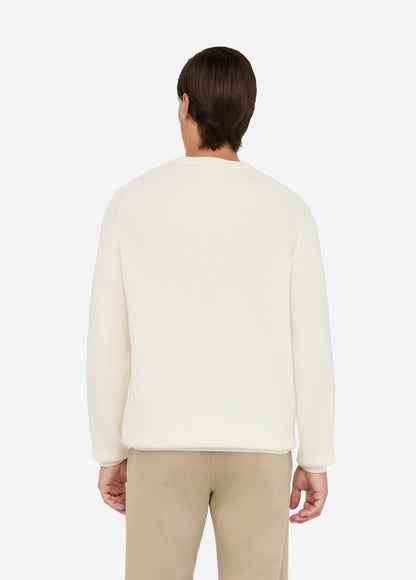 Camisola Malha Caxemira Branca Liu Jo FW25 LIU JO
