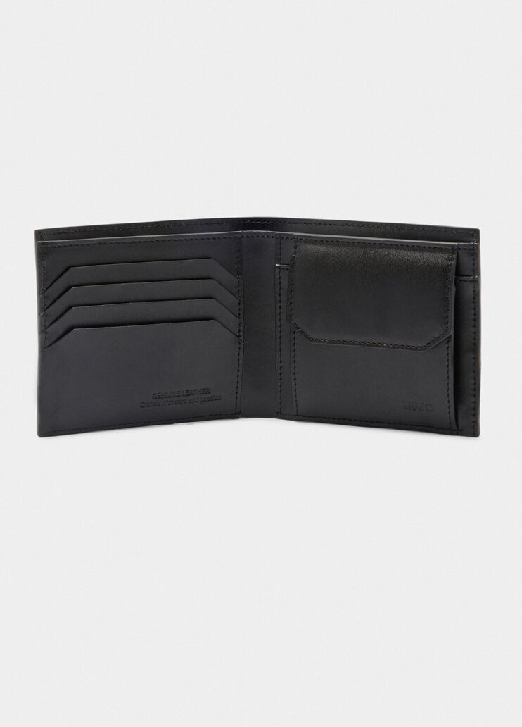 Carteia em Pele Preta Liu Jo FW25