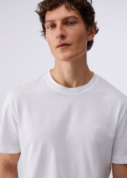 T-shirt Básica Branca LIU JO