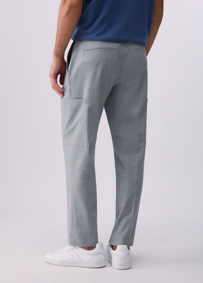 Calça Cargo Tecido Cinza LIU JO