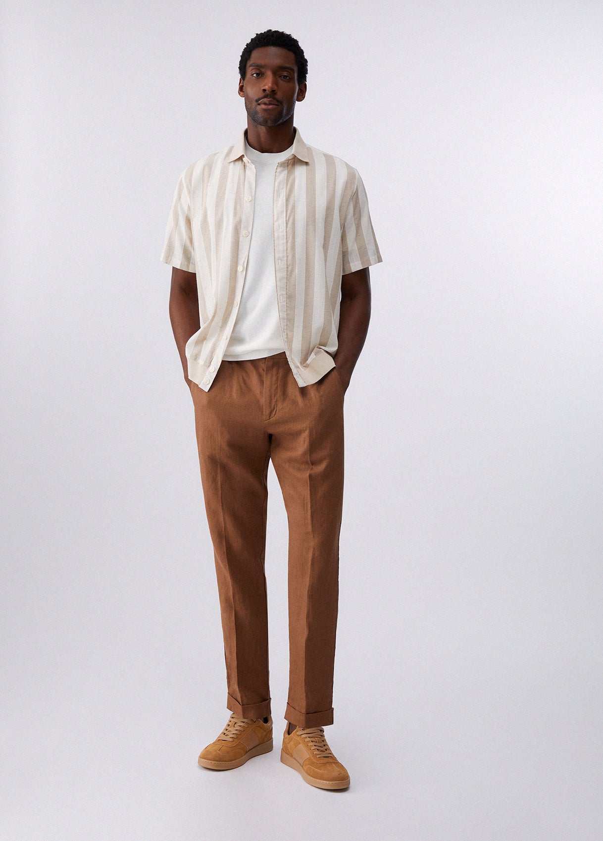 Camisa Linho Riscas Liu Jo SS26