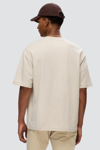 T-shirt Bege Selected SS25 Selected
