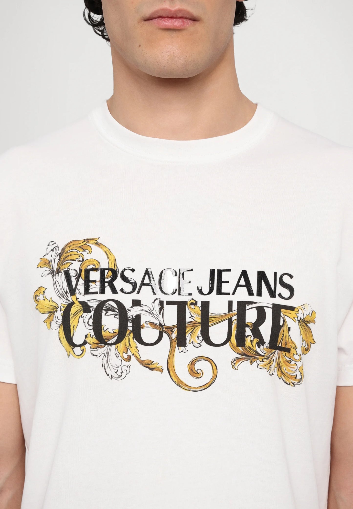 T-shirt Branca Versace Jeans Couture SS25