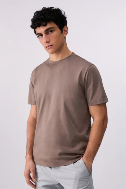 T-Shirt Básica Castanha LIU JO