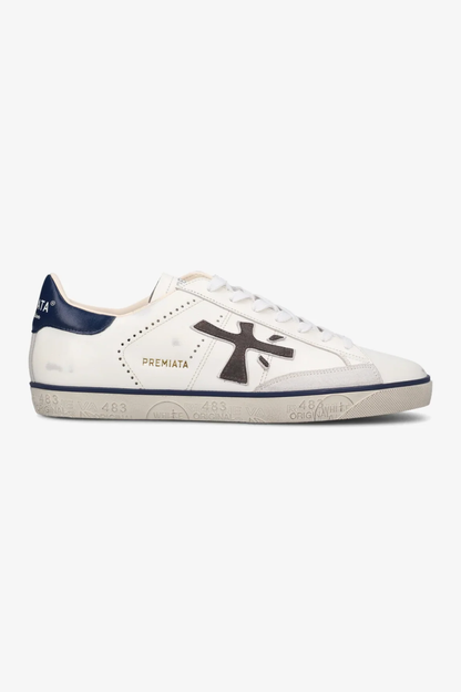 Sapatilhas Premiata Brancas - Steven 7503 Premiata