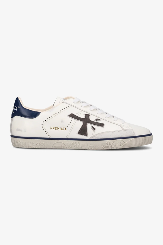 Sapatilhas Premiata Brancas - Steven 7503 Premiata