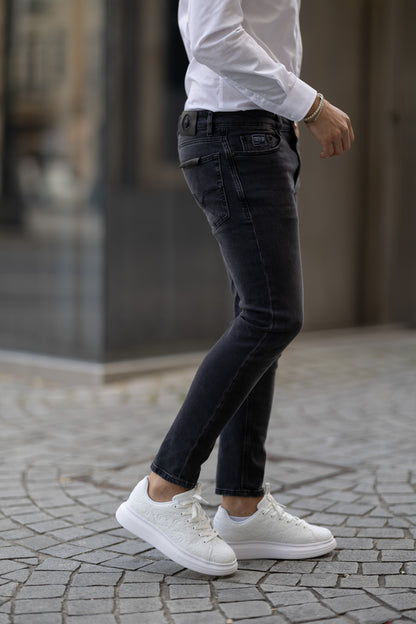 Calças Cinza Versace Jeans Couture Versace Jeans Couture